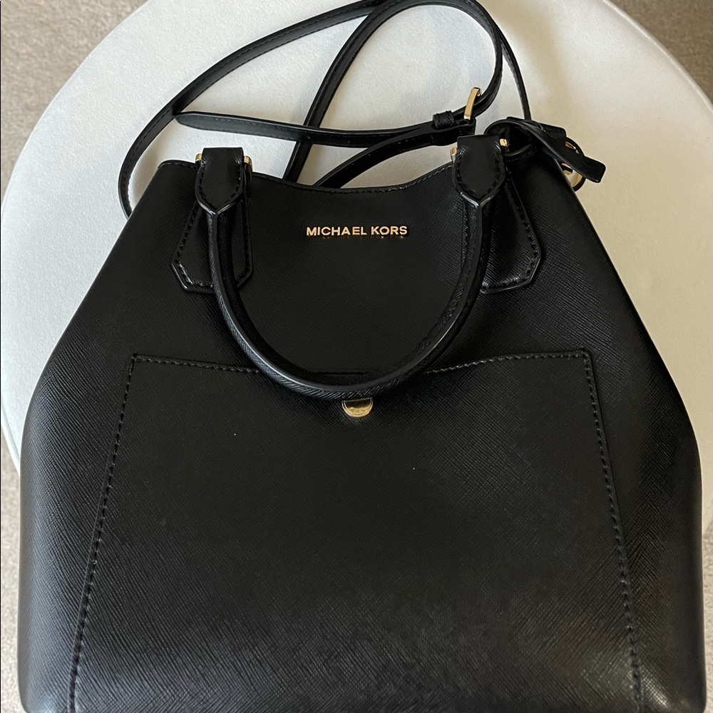 Michael Kors Black Purse with Wallet